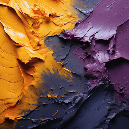 Abstract oil paint brush strokes background colors stain dye ink painting waves sea ocean canvas wall artの素材