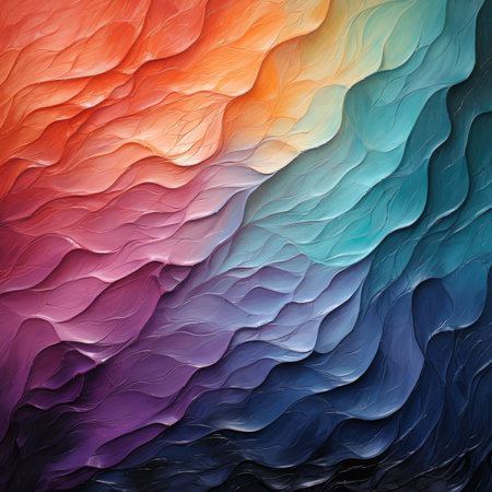 Abstract oil paint brush strokes background colors stain dye ink painting waves sea ocean canvas wall artの素材