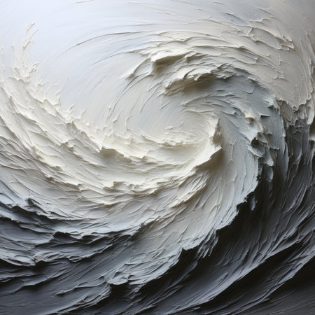 Abstract oil paint brush strokes background colors stain dye ink painting waves sea ocean canvas wall artの素材