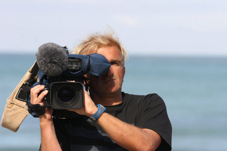 professional cameraman