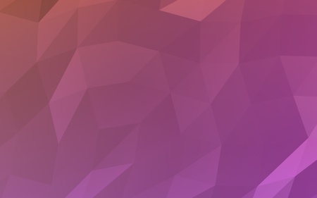 Abstract triangle geometrical pink background. Geometric origami style with gradientの写真素材