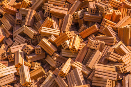 Adobe brick close up bacground. 