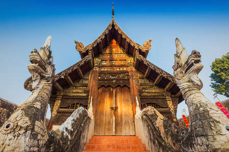 Wat Ton Gwan,Temples in Chiang Mai, Thailand.の写真素材
