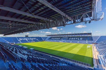 Buriram,Thailand - September 6, 2015: i-mobile Stadium on September 6, 2015.The i-mobile Stadium is the largest football stadium in Thailand.のeditorial素材
