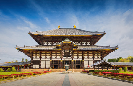 Todaiji Temple in Nara , Japanのeditorial素材