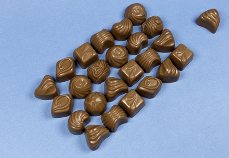 chocolate candy.の写真素材