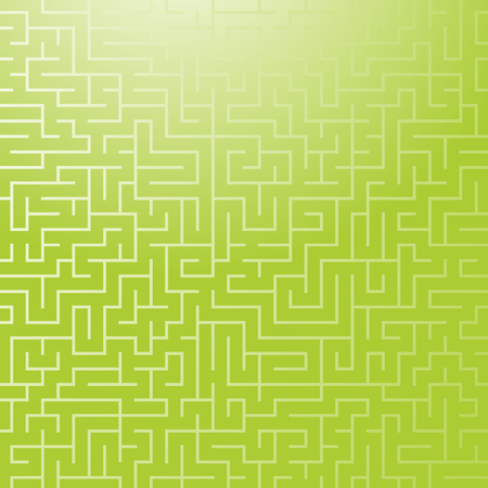 Square color maze pattern. Simple flat vector illustration. For the design of paper wallpapers, fabrics, wrapping paper, covers, web sitesのイラスト素材