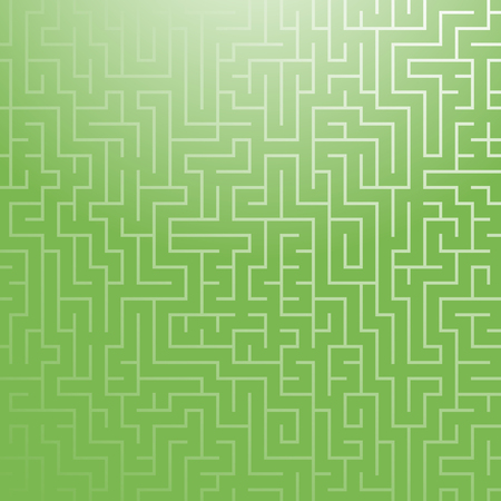 Square color maze pattern. Simple flat vector illustration. For the design of paper wallpapers, fabrics, wrapping paper, covers, web sitesのイラスト素材