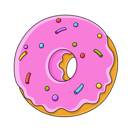 cartoon character. isolated on white background. design element. Template for your design, books, stickers, cards. vector illustration.のイラスト素材