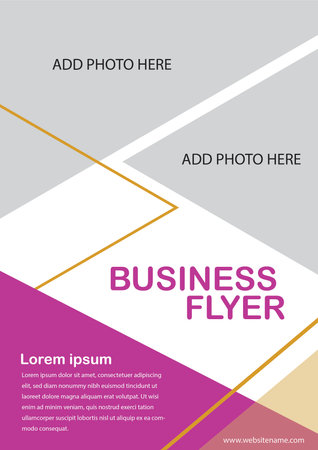 business brochure designのイラスト素材