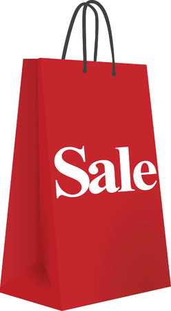 Sopping bagのイラスト素材