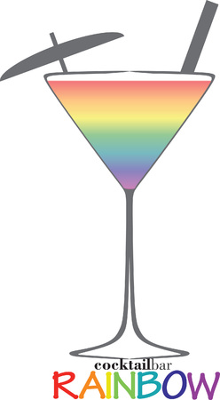 Logo for cocktail barのイラスト素材