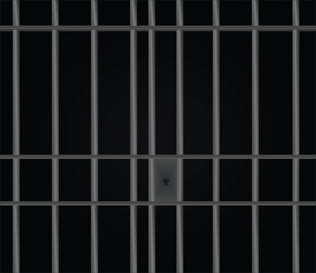 Prison bars vectorのイラスト素材