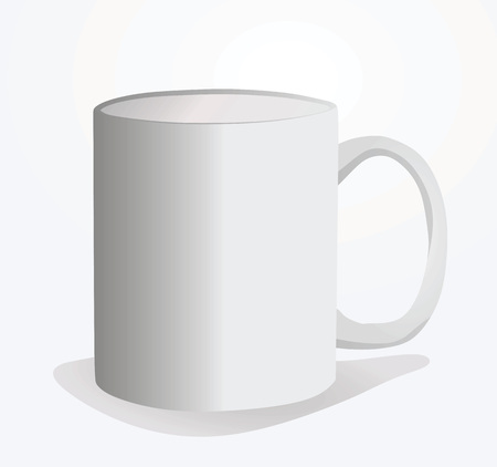 White mugのイラスト素材