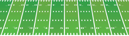 American football field background. perspective viewのイラスト素材