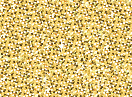 Gold glitter background, vectorのイラスト素材