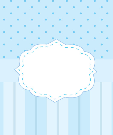 Invitation card for boys, vectorのイラスト素材