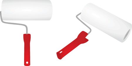 Paint roller. vector illustrationのイラスト素材