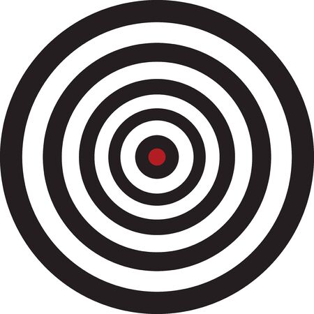 Target. vector illustrationのイラスト素材
