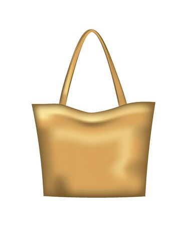 Brown woman handbag. vector illustrationのイラスト素材