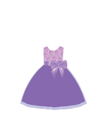 Colorful kids dress. vector illustrationのイラスト素材