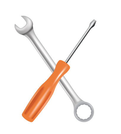 Tools setting icon. vector illustrationのイラスト素材