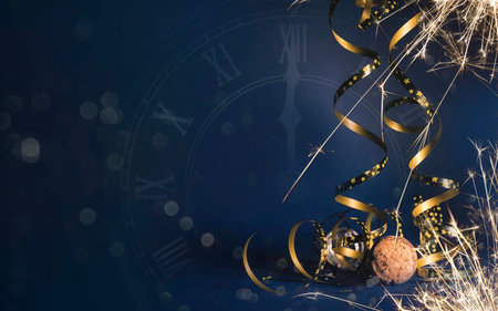 Happy New Year 2020. Christmas and New Year holidays background, winter season.