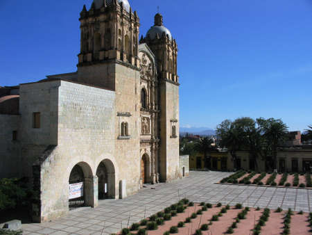 Church, Oaxaca, Mexicoの写真素材