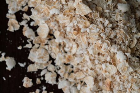 Breakfast of the day : OatMealの写真素材