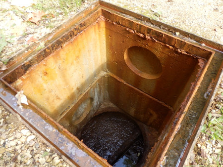 Full septic tank needing emptying