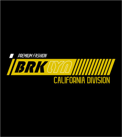BRKLYN California Division background. Black friday banner. Vector illustration.のイラスト素材