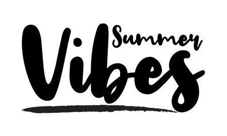 Stylish Typography Text Lettering Phrase Vector Designのイラスト素材