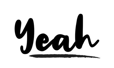 Stylish Typography Text Lettering Phrase Vector Designのイラスト素材