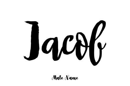 Male Name Stylish Bold Grunge Typography Text Lettering Vector Designのイラスト素材