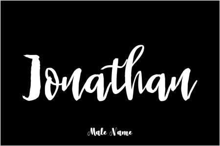 Male Name Stylish Bold Grunge Typography Text Lettering Vector Designのイラスト素材