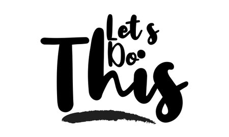 Stylish Typography Text Lettering Phrase Vector Designのイラスト素材