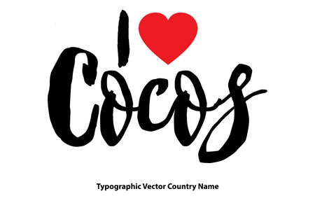 Country Name In Elegant Typography Text Lettering Vector Art Designのイラスト素材