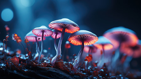 Mosses Lichens Flowers Nano World Detail Selective Focusの素材