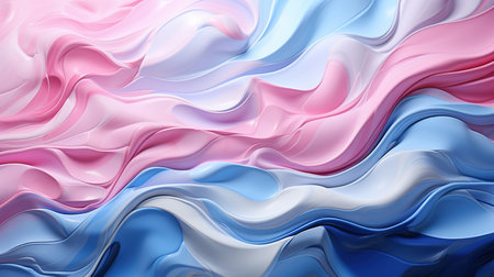 Colorful Elegant Pastel Swirl of Blue and Pink Marble Painting Design background Imageの素材