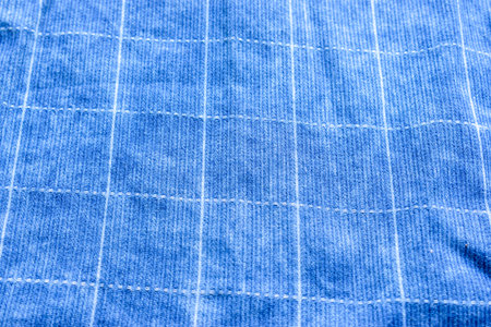 Seam Of Blue Denim Jean Texture Background