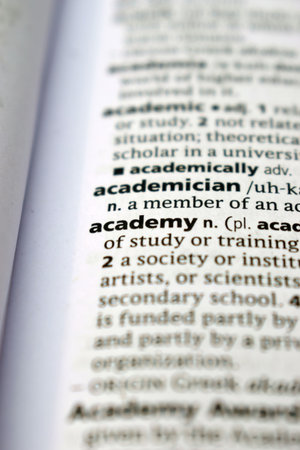 English Dictionary Definition Of Word -    Academy Imageの写真素材