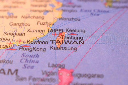 World Map of Taiwan With Neighboring Countries- Taiwan Political Map Image
