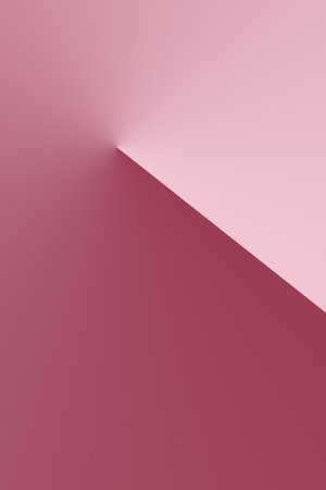 Berry Bliss Pink Gradient Background With Blush Tonesの写真素材
