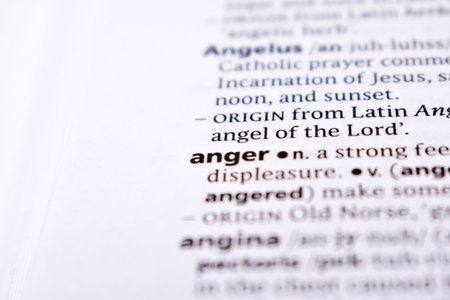 English Definition Dictionary Page Close Up Of Printed Word Ofの写真素材