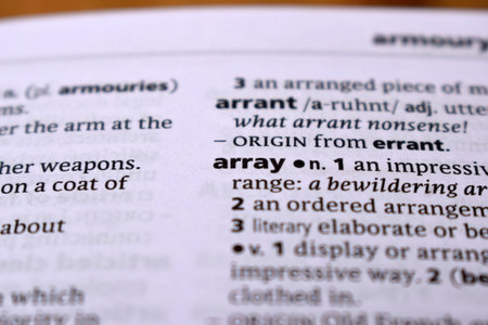 English Definition Dictionary Page Close Up Of Printed Word