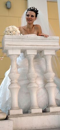 Bride, Russiaの写真素材