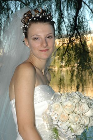 Bride, Russiaの写真素材