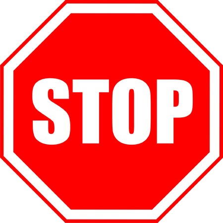 Traffic, stop, sign, graphic, isolated, on, white, のイラスト素材