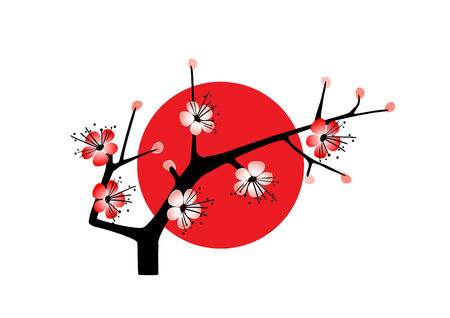 blossom cherryのイラスト素材