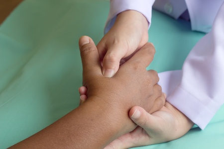 Hand Massage digitalmassage handの写真素材